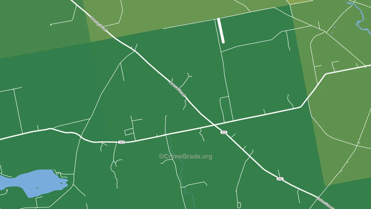 West Levant, ME Map of Vandalism Rates