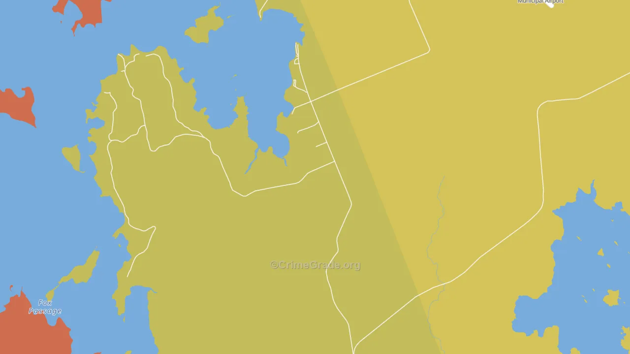 West Princeton, ME Map of Vandalism Rates