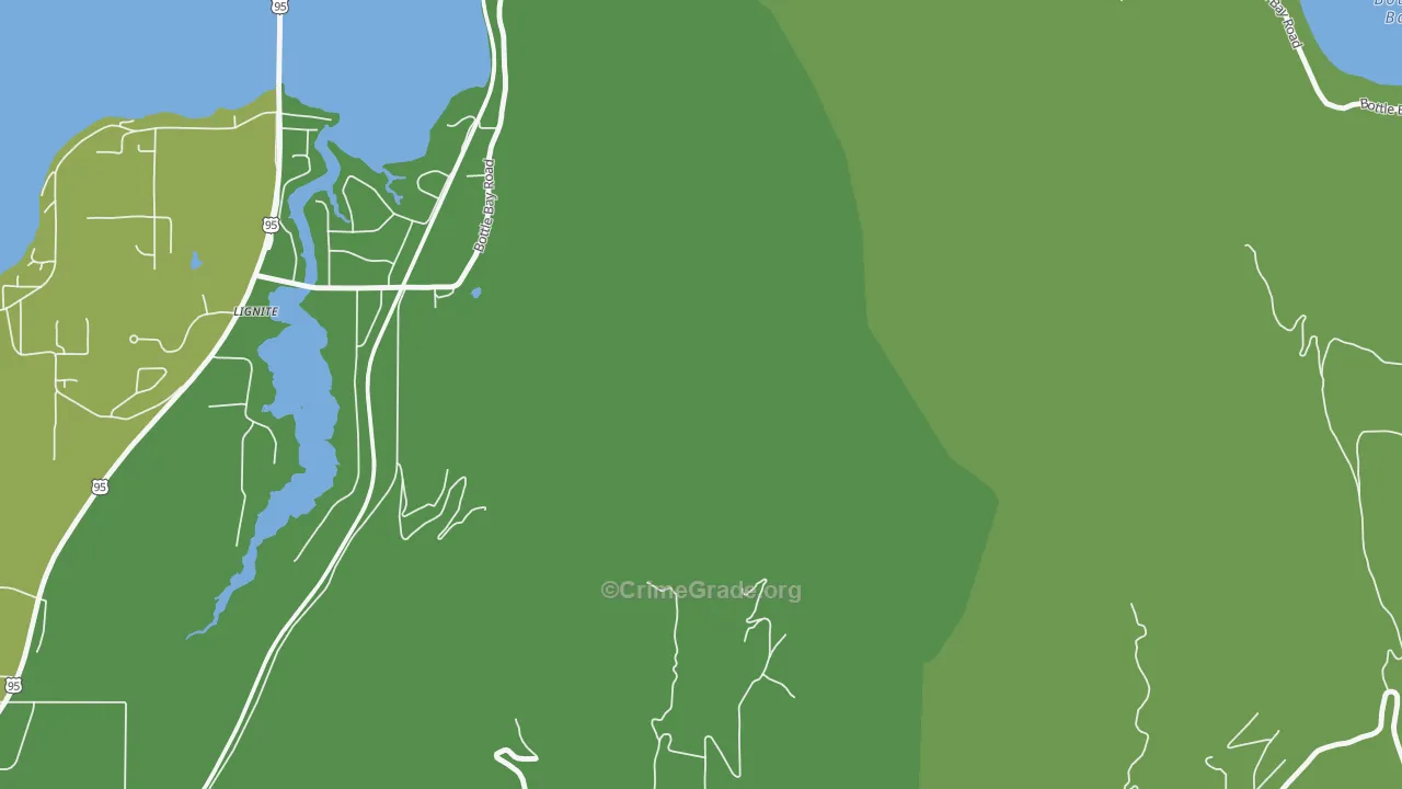 Westmond, ID Map of Vandalism Rates