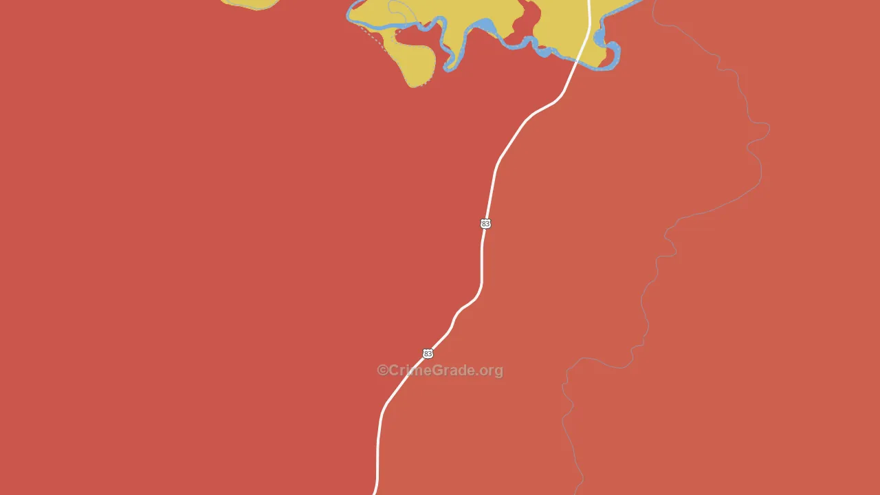Westover, SD Map of Vandalism Rates
