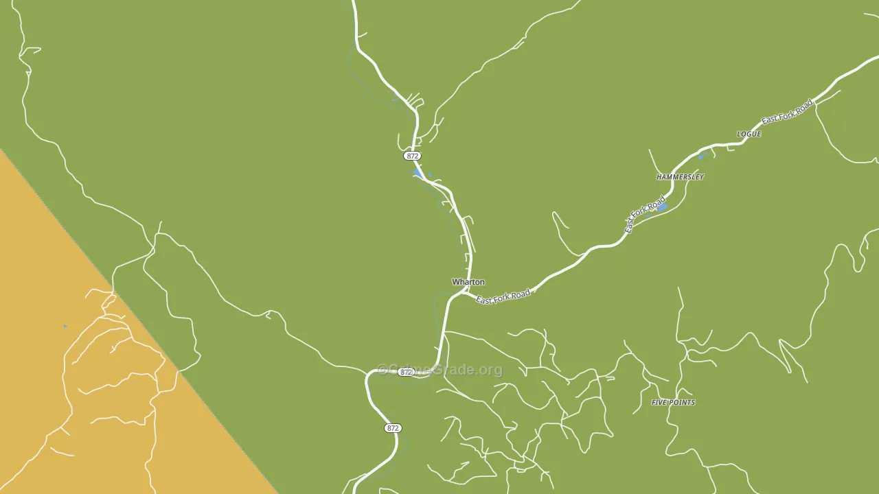 Wharton, PA Map of Vandalism Rates