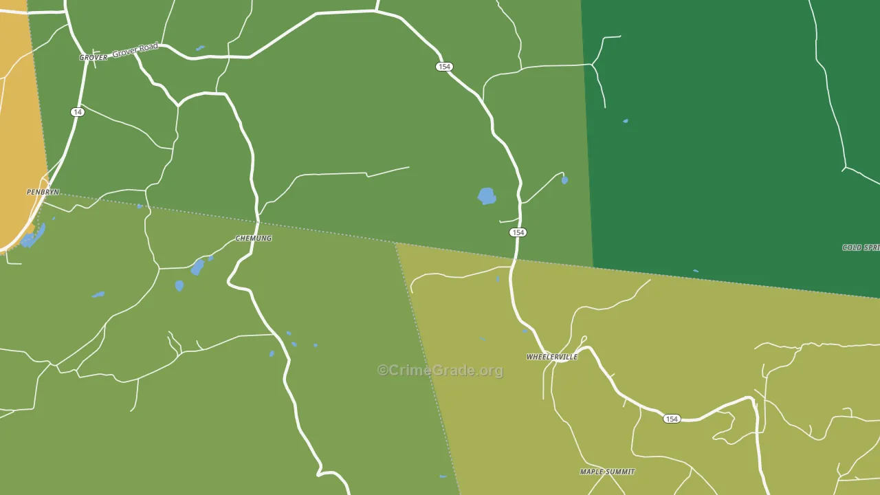 Wheelerville, PA Map of Vandalism Rates