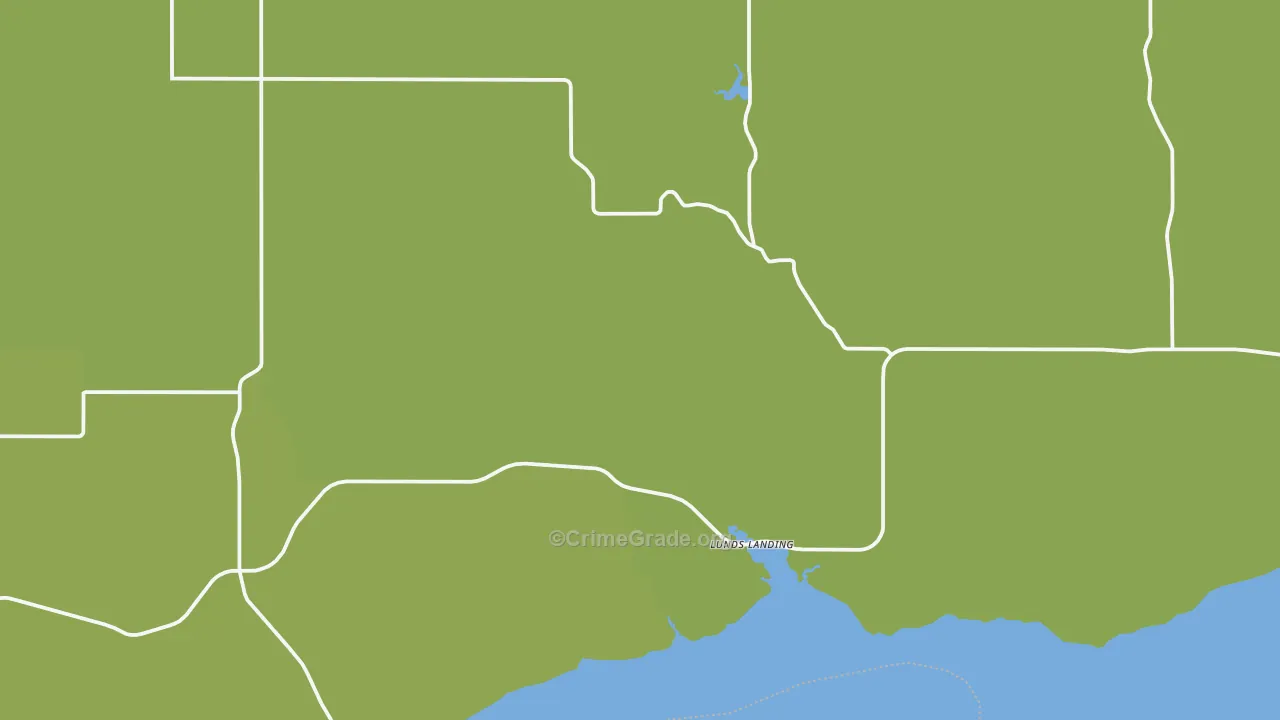 Wheelock, ND Map of Vandalism Rates