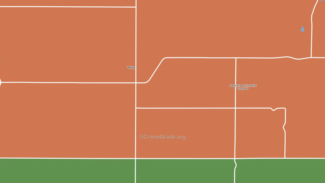White, SD Map of Vandalism Rates