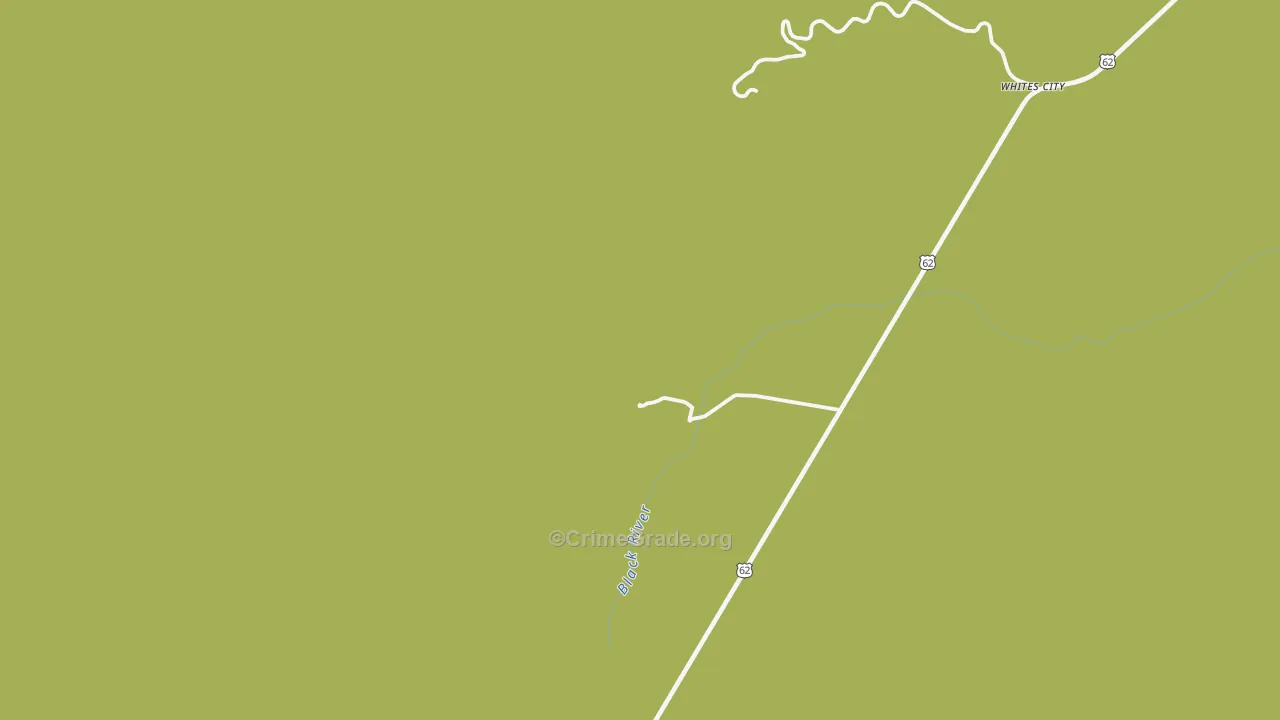 Whites City, NM Map of Vandalism Rates