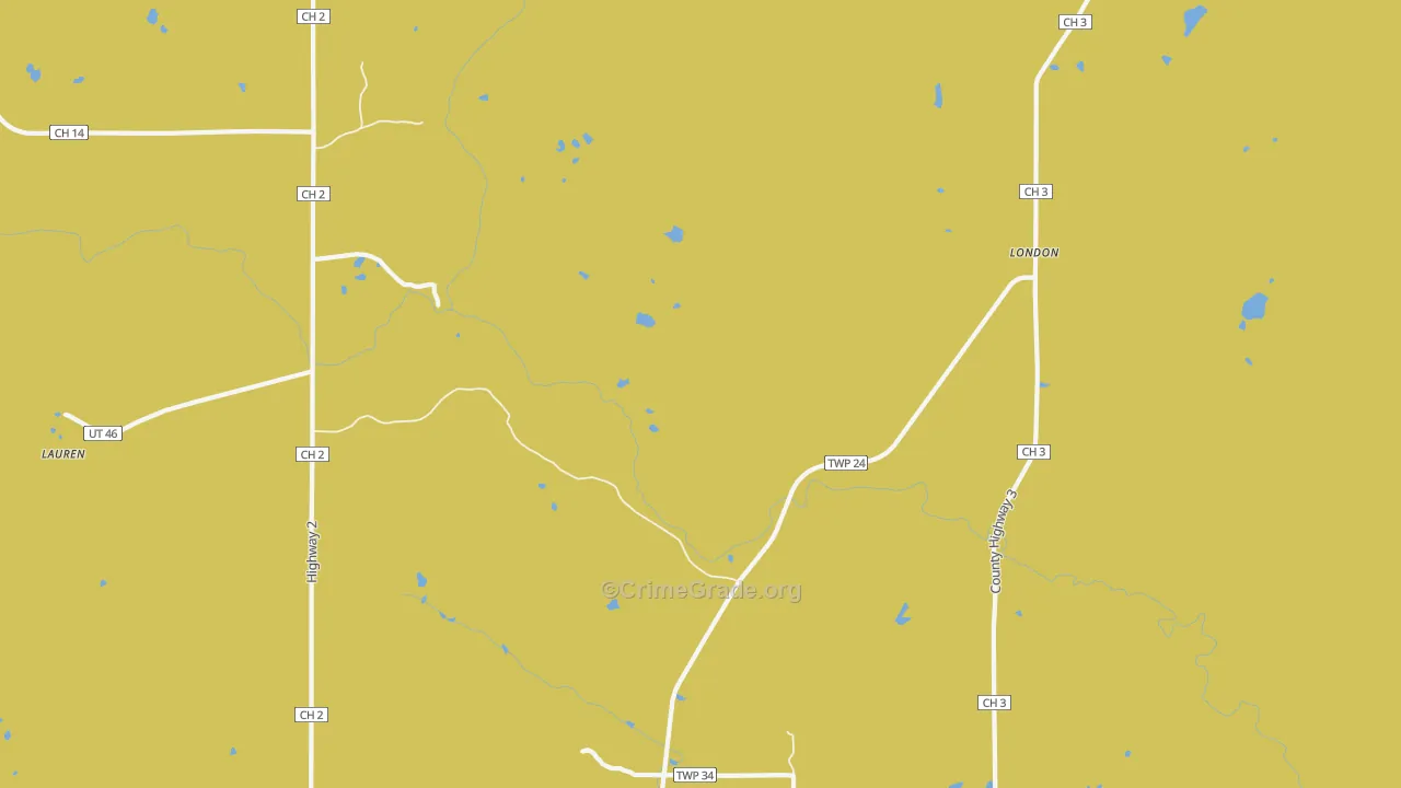 Whyte, MN Map of Vandalism Rates