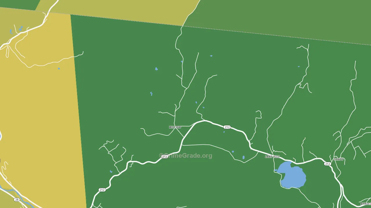 Willow, NY Map of Vandalism Rates