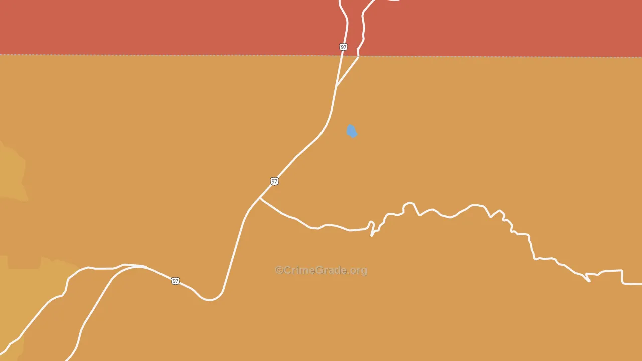 Willowdale, OR Map of Vandalism Rates