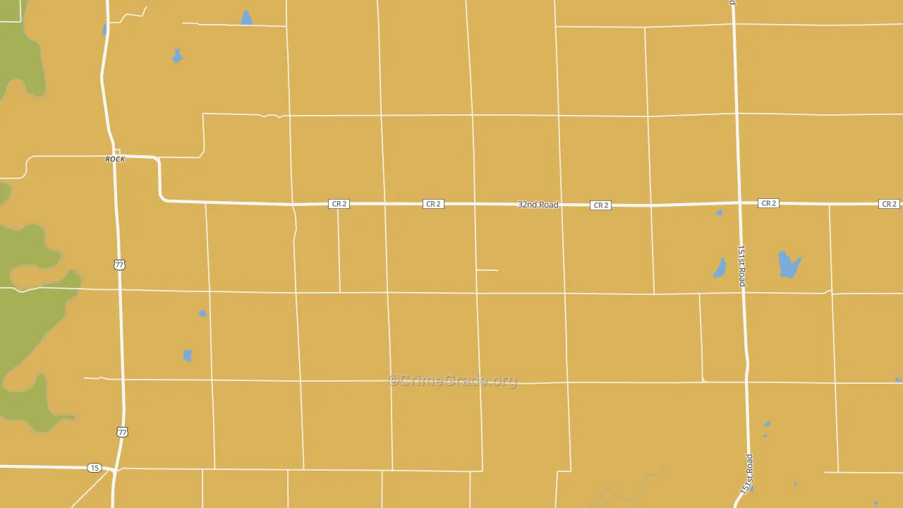 Wilmot, KS Map of Vandalism Rates