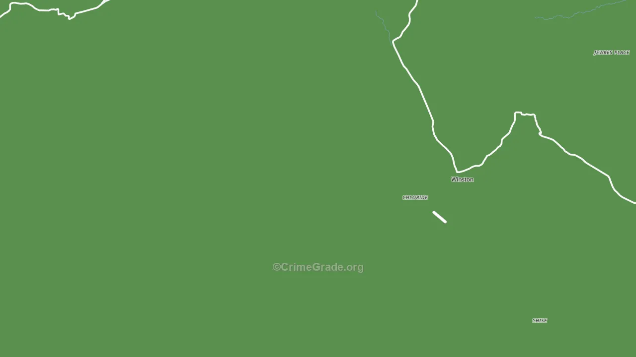 Winston, NM Map of Vandalism Rates