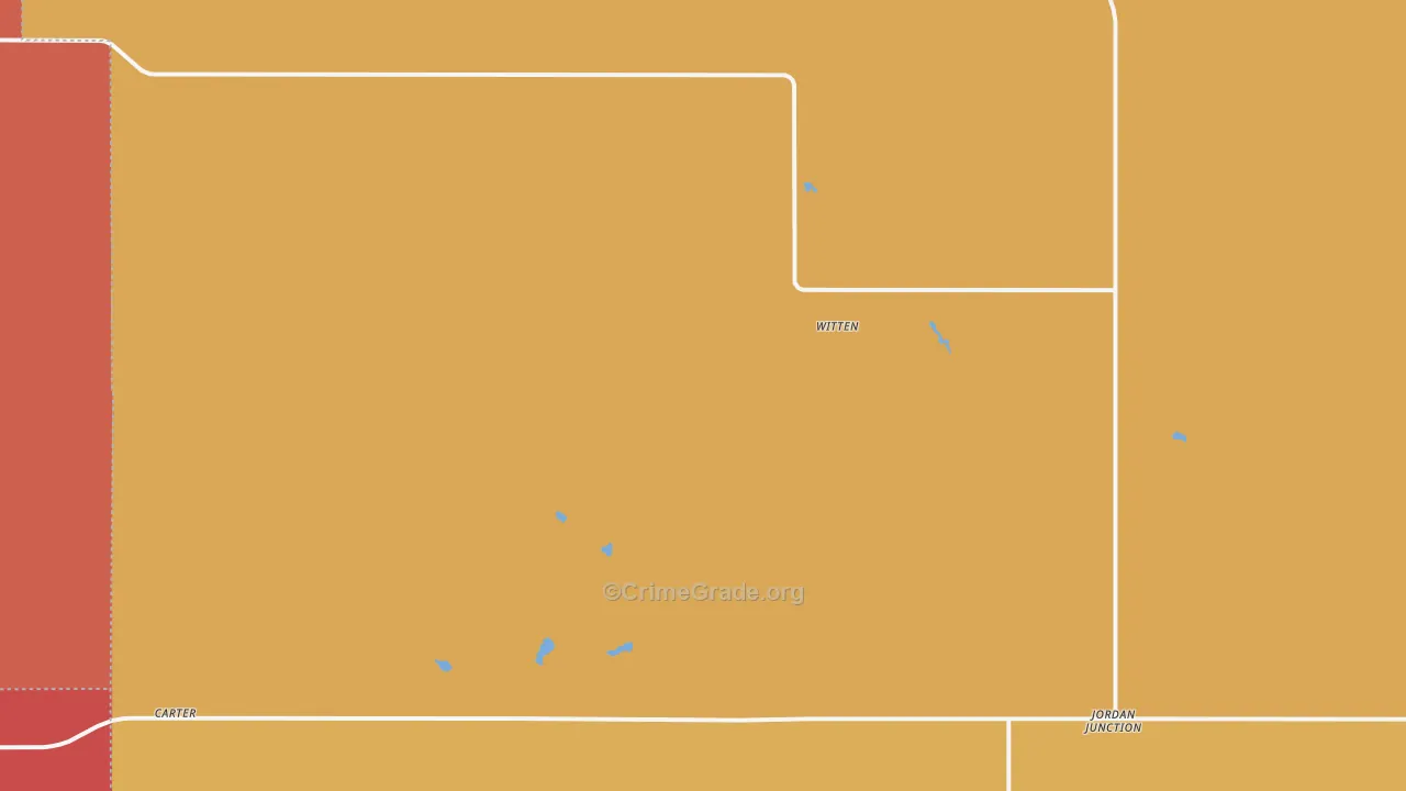 Witten, SD Map of Vandalism Rates