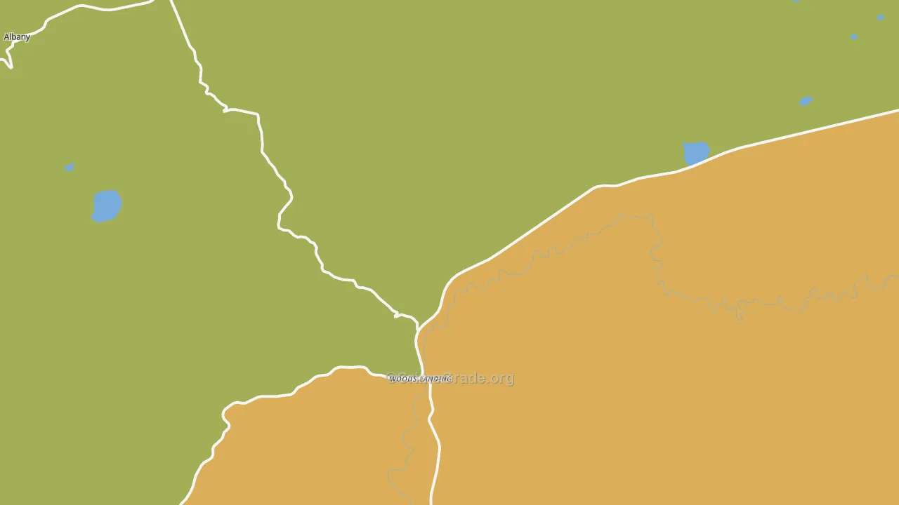 Woods Landing, WY Map of Vandalism Rates