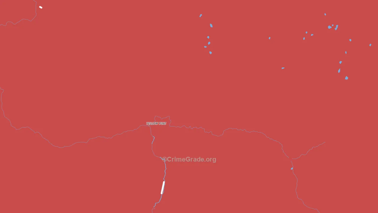 Yellow Pine, ID Map of Vandalism Rates