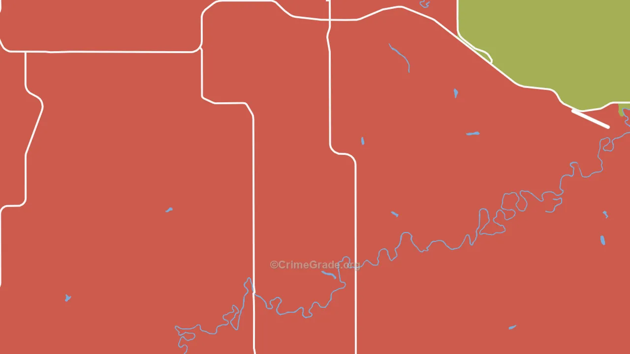 Zap, ND Map of Vandalism Rates