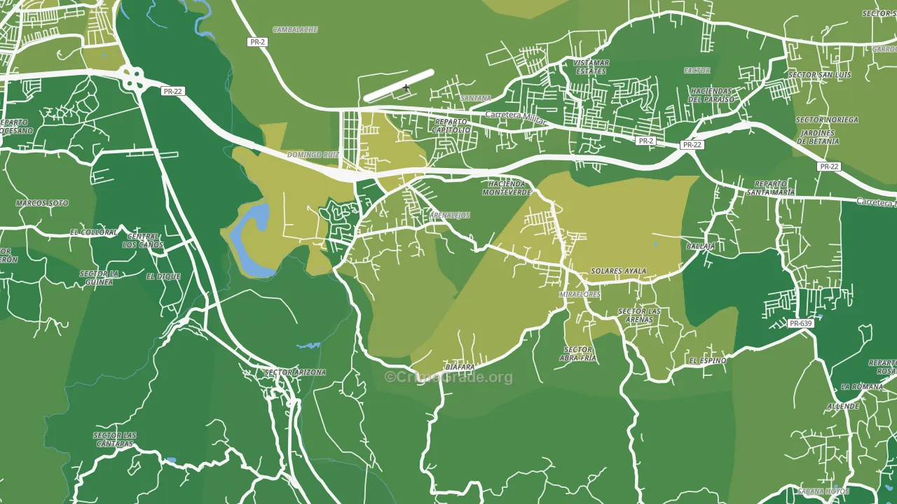 00616, PR Map of Vehicle Theft Rates