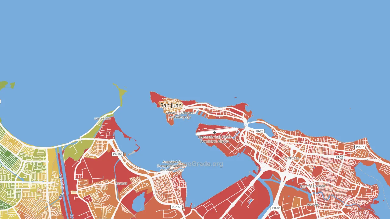 00901, PR Map of Vehicle Theft Rates