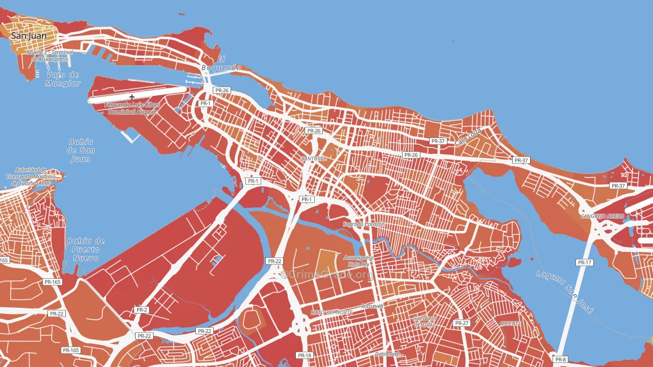 00909, PR Map of Vehicle Theft Rates