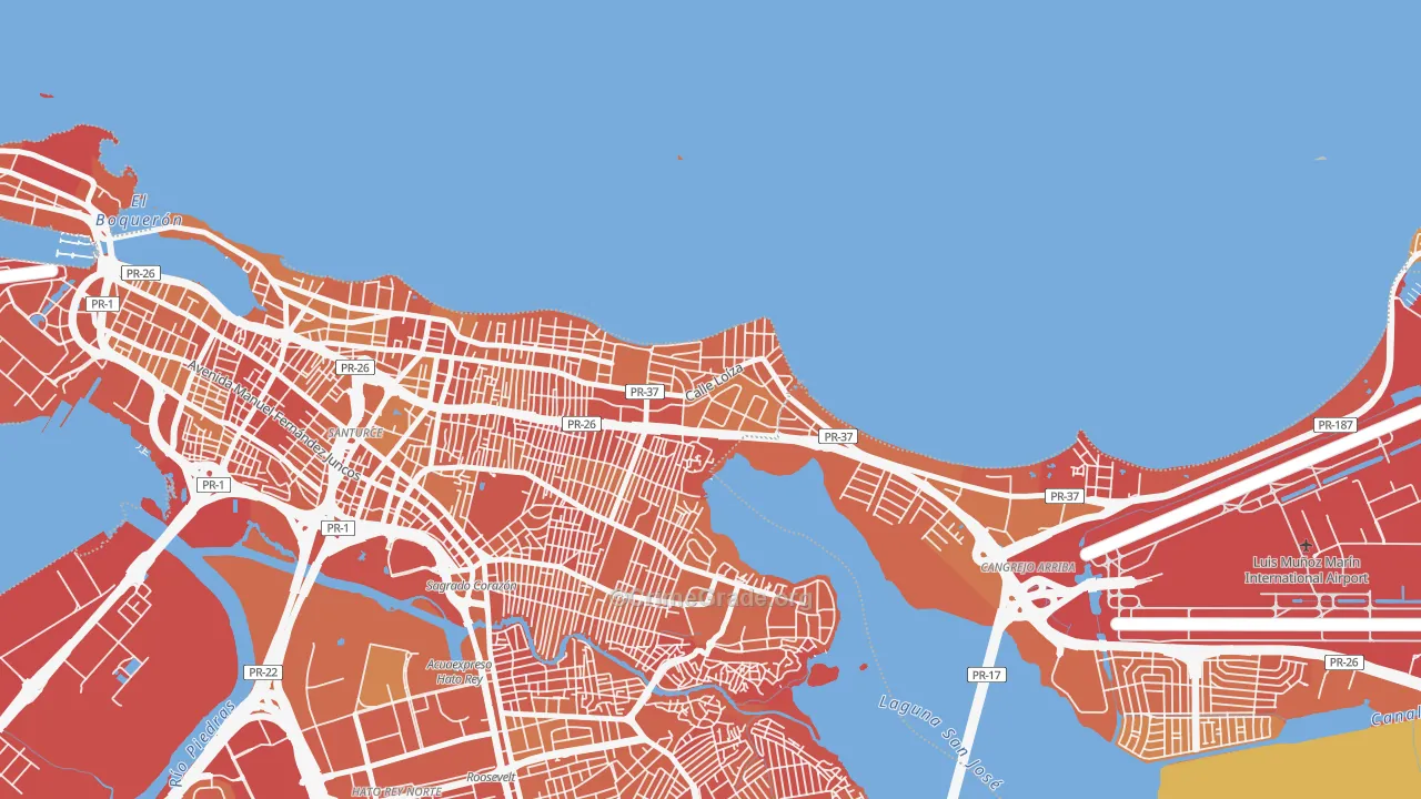00913, PR Map of Vehicle Theft Rates