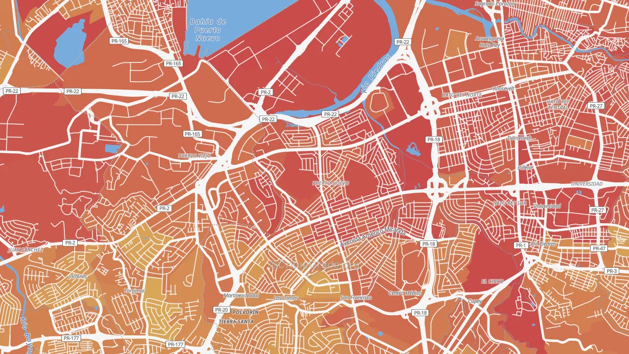 00920, PR Map of Vehicle Theft Rates