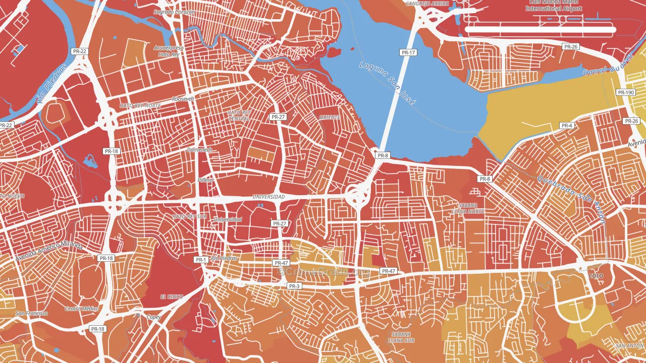 00923, PR Map of Vehicle Theft Rates