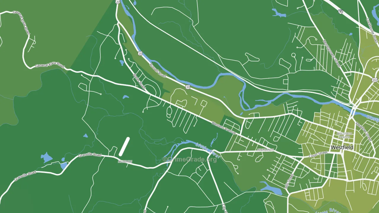 01086, MA Map of Vehicle Theft Rates