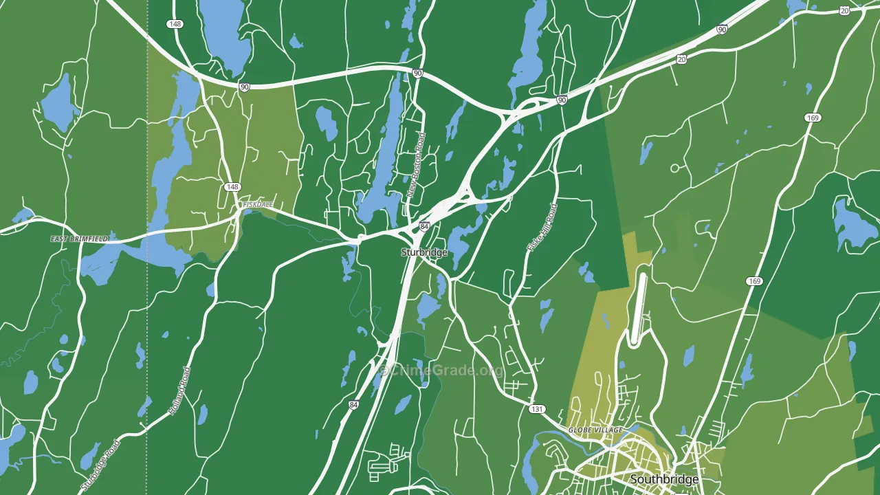 01566, MA Map of Vehicle Theft Rates