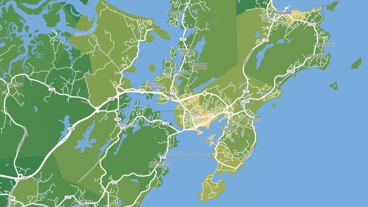 01930, MA Map of Vehicle Theft Rates