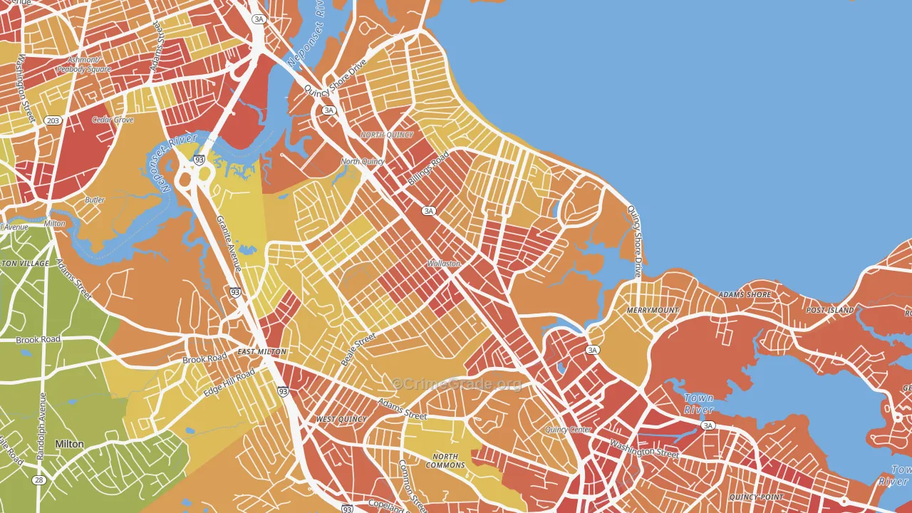 02170, MA Map of Vehicle Theft Rates