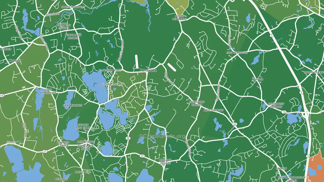 02359, MA Map of Vehicle Theft Rates