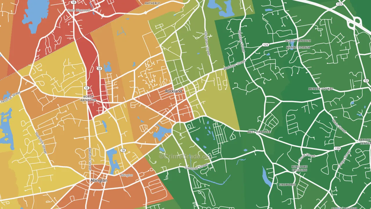 02370, MA Map of Vehicle Theft Rates