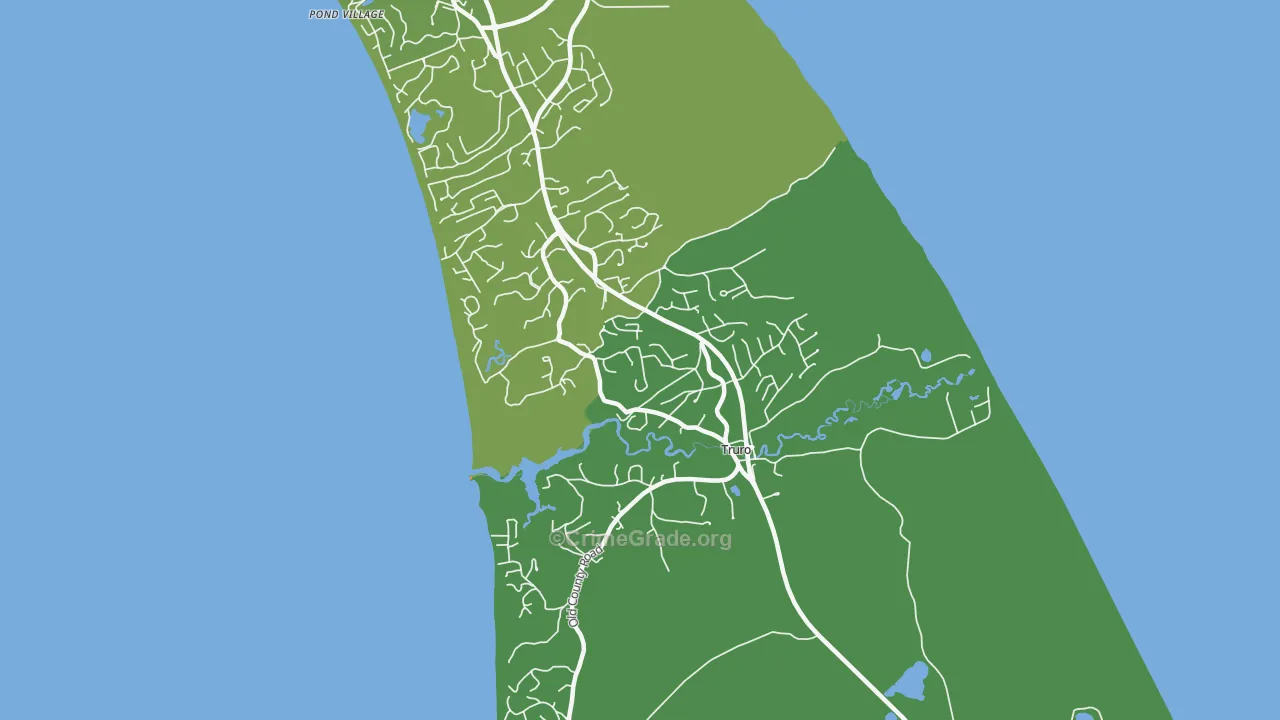 02666, MA Map of Vehicle Theft Rates