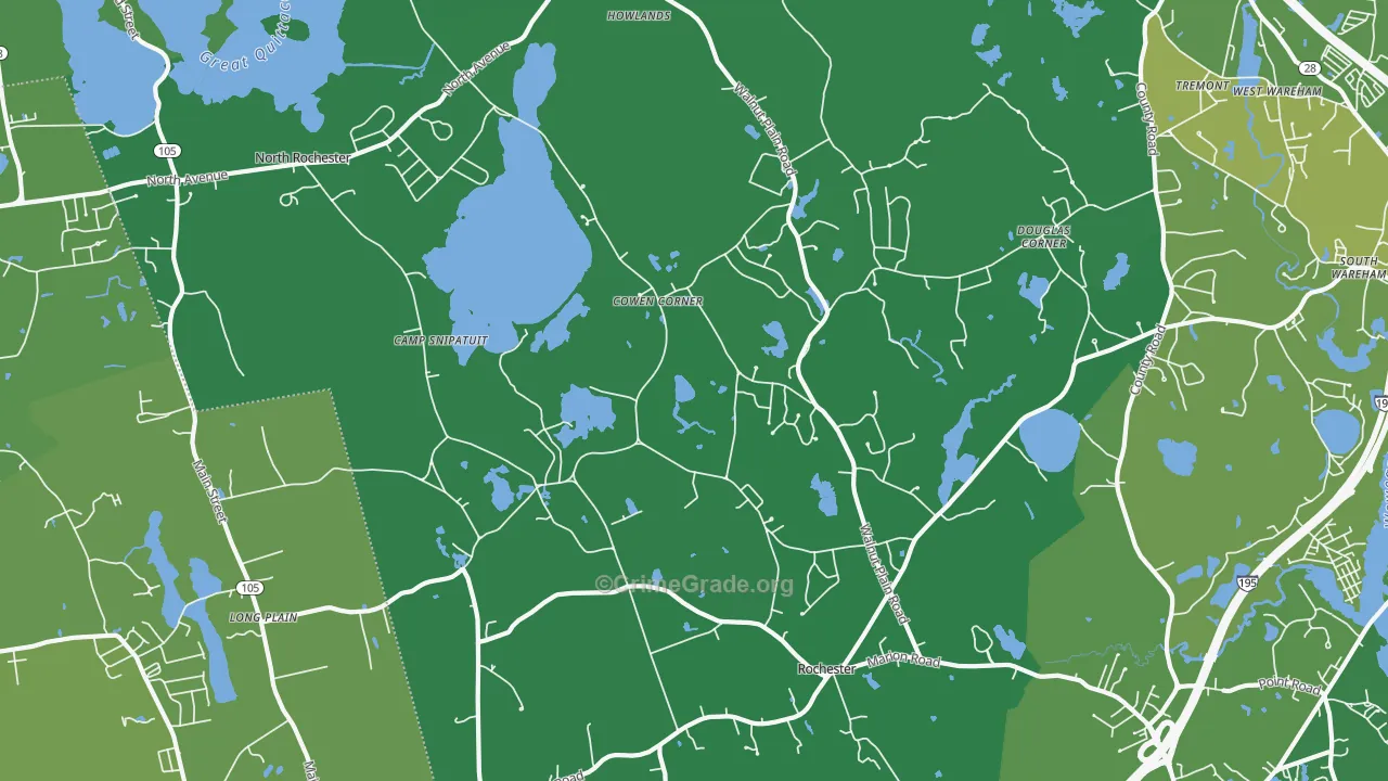 02770, MA Map of Vehicle Theft Rates