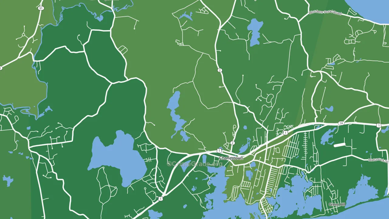 02813, RI Map of Vehicle Theft Rates