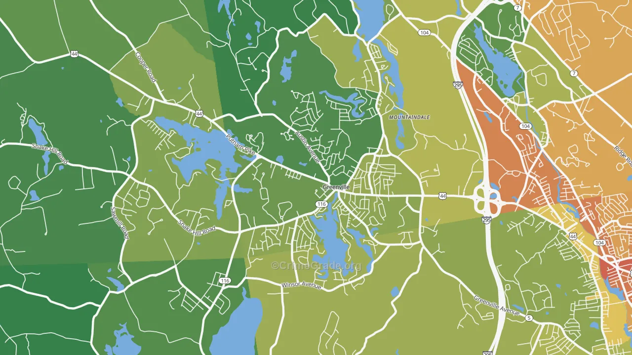 02828, RI Map of Vehicle Theft Rates