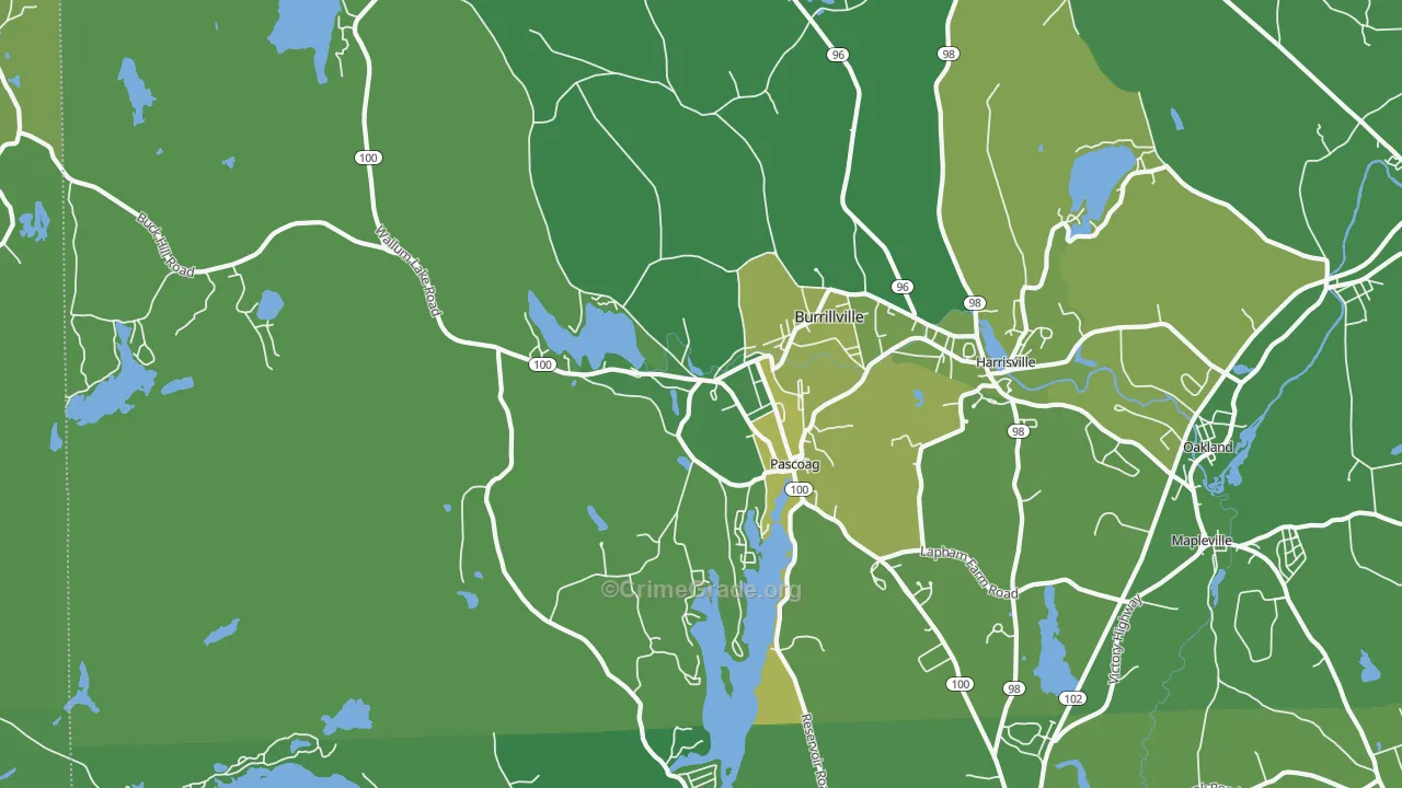 02859, RI Map of Vehicle Theft Rates