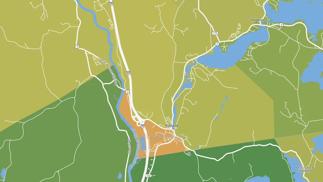 03217, NH Map of Vehicle Theft Rates