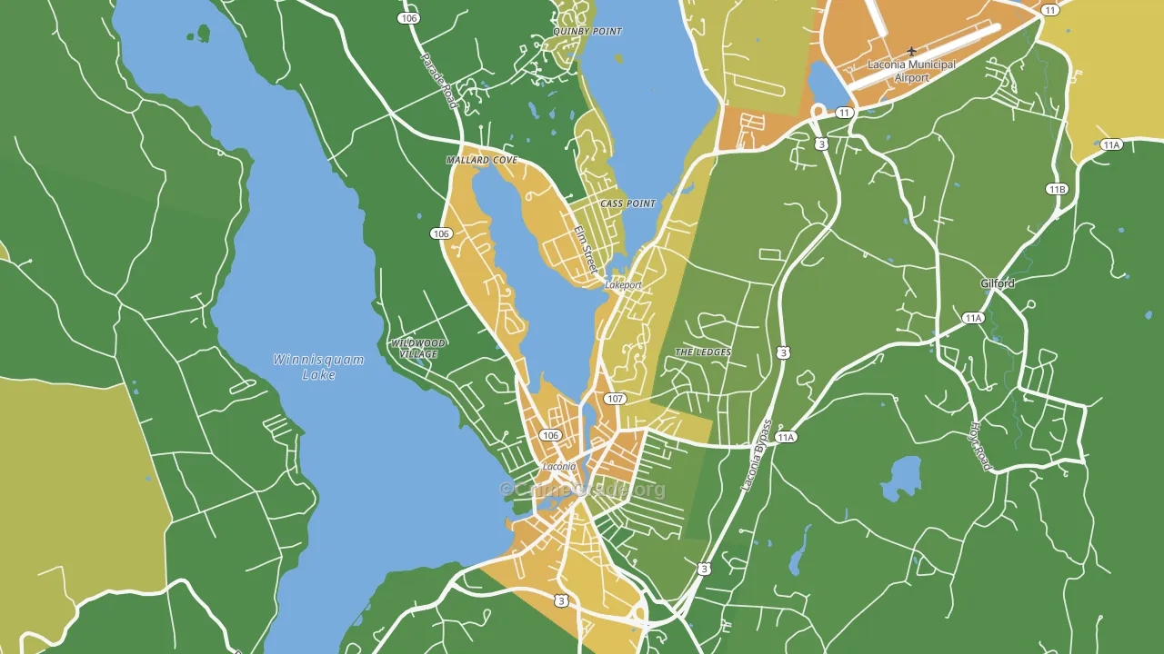 03246, NH Map of Vehicle Theft Rates