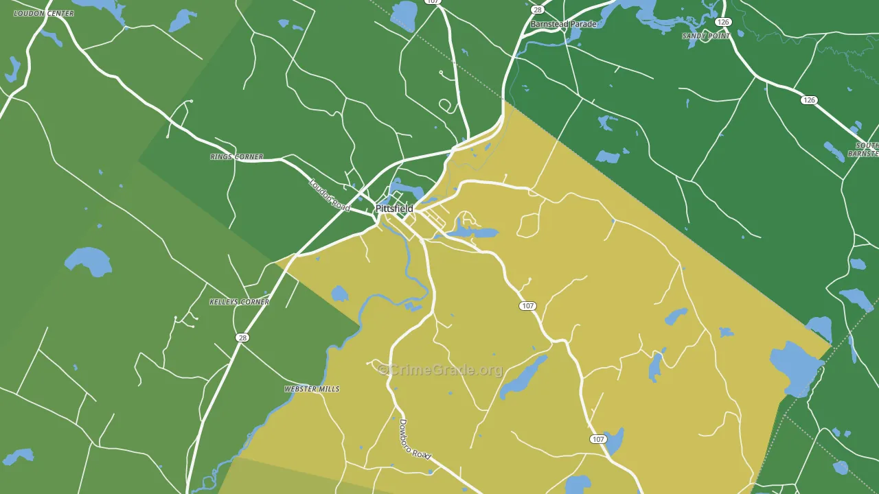 03263, NH Map of Vehicle Theft Rates