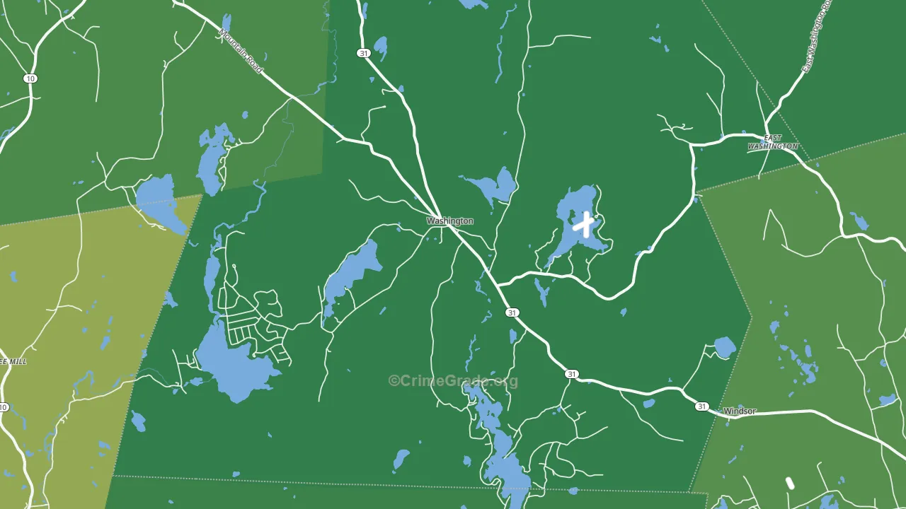 03280, NH Map of Vehicle Theft Rates