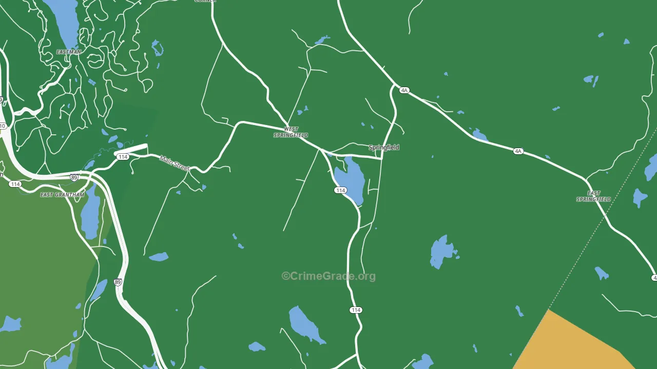 03284, NH Map of Vehicle Theft Rates