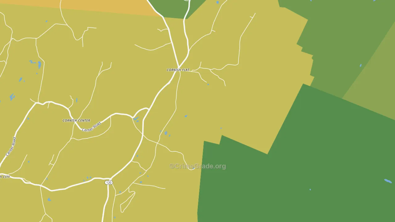 03746, NH Map of Vehicle Theft Rates
