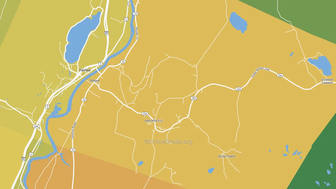 03777, NH Map of Vehicle Theft Rates