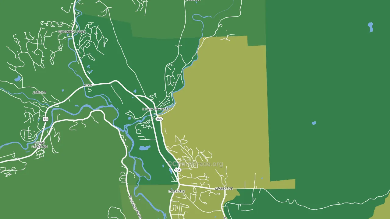 03845, NH Map of Vehicle Theft Rates