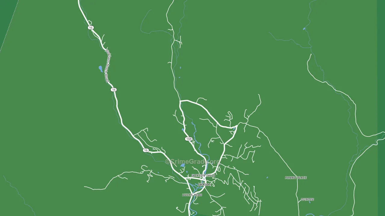 03846, NH Map of Vehicle Theft Rates