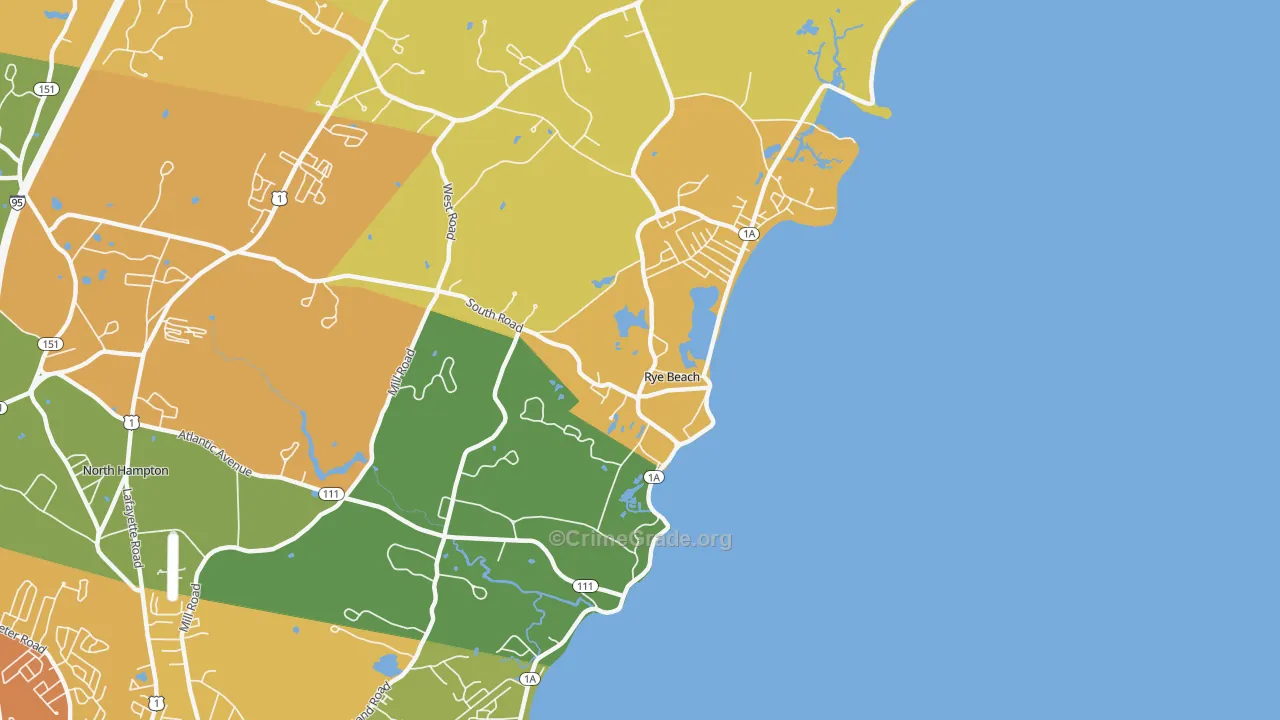 03871, NH Map of Vehicle Theft Rates