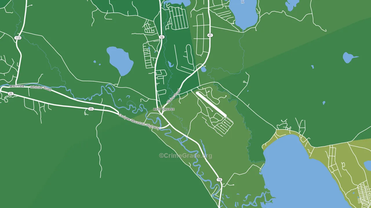 03890, NH Map of Vehicle Theft Rates