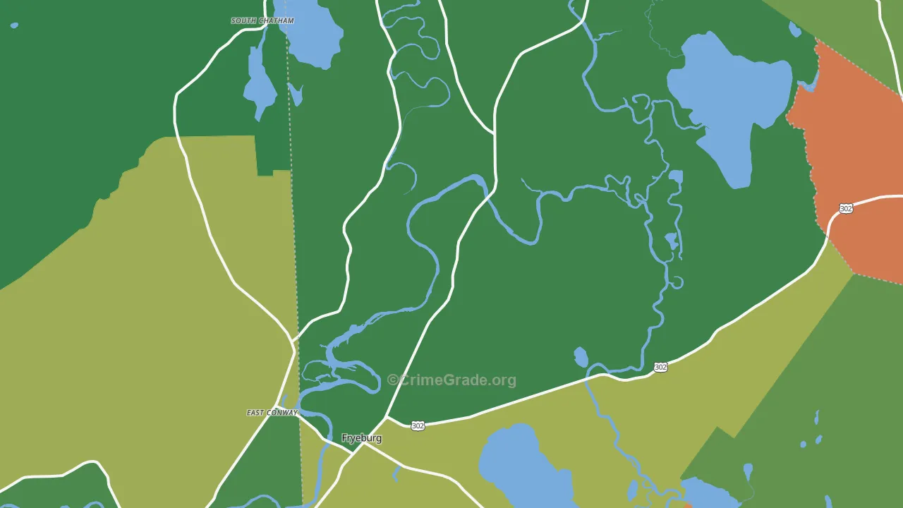 04037, ME Map of Vehicle Theft Rates