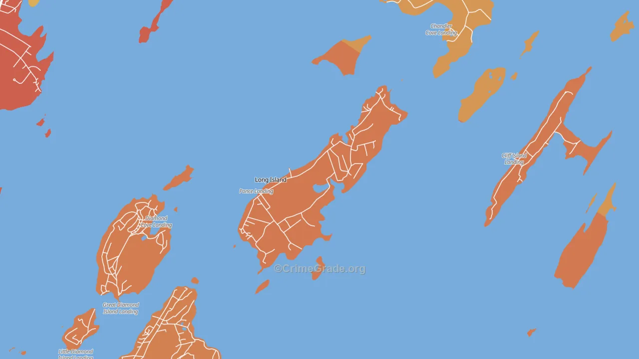 04050, ME Map of Vehicle Theft Rates