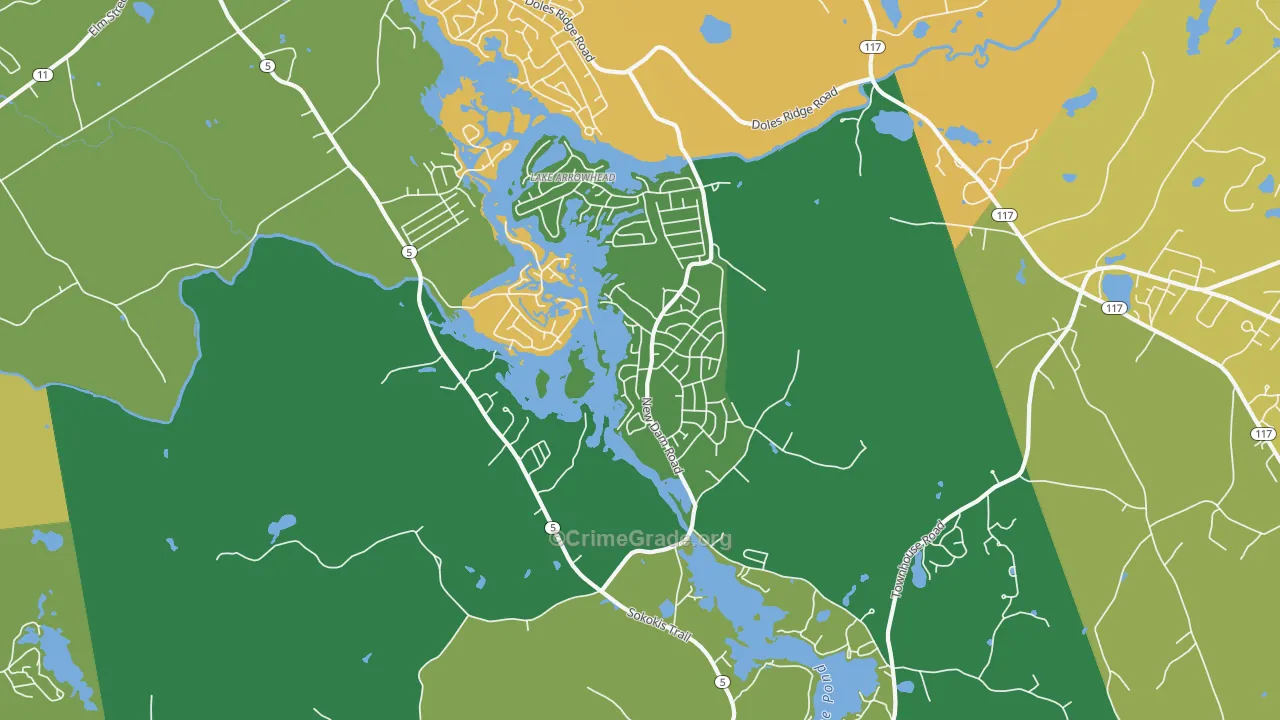 04061, ME Map of Vehicle Theft Rates