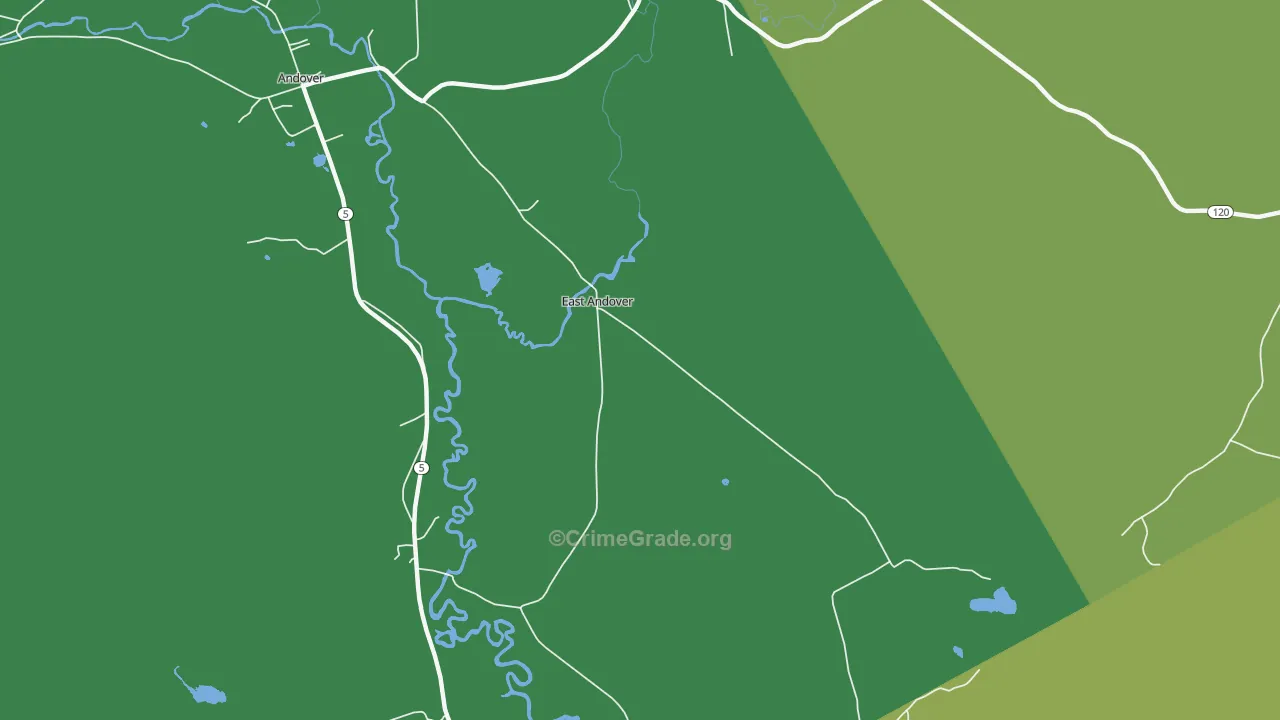 04226, ME Map of Vehicle Theft Rates
